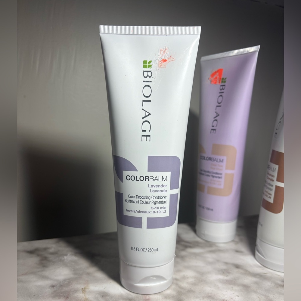 Biolage ColorBalm Color Depositing Conditioner - Lavender 8.5 oz NEW